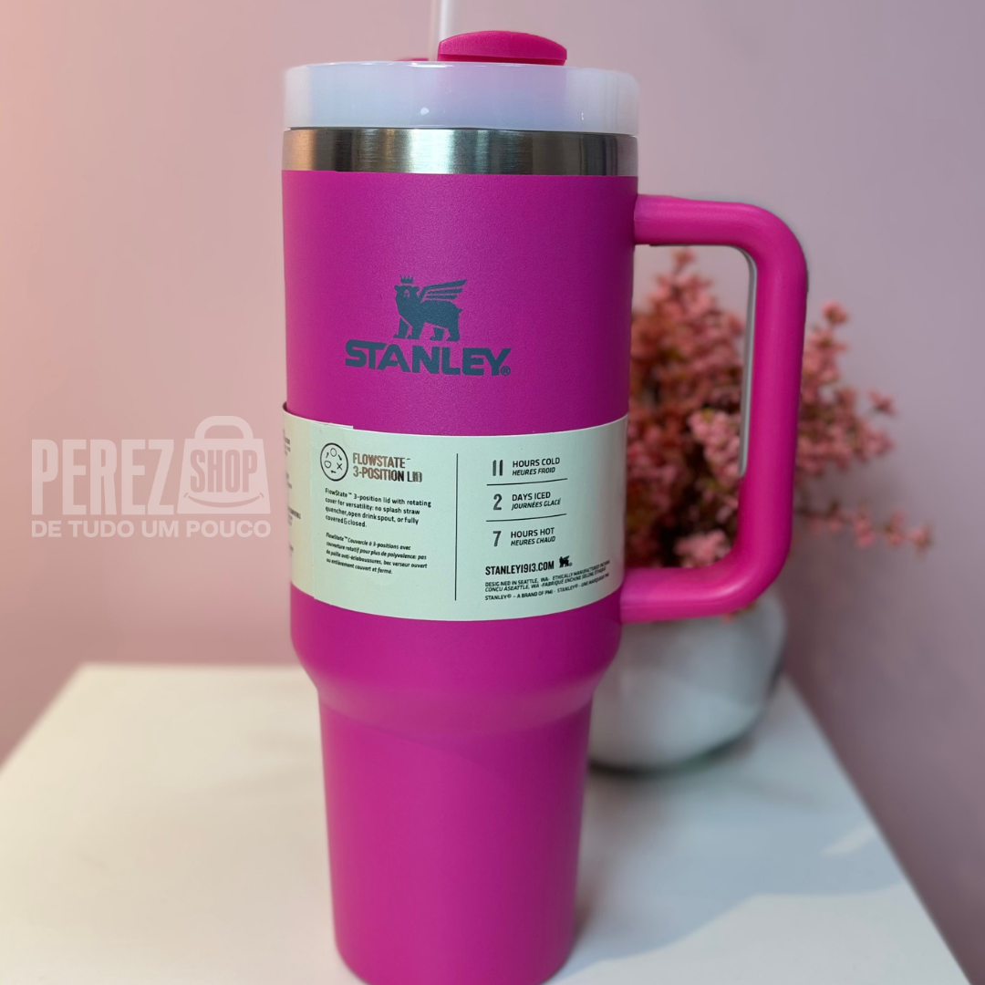 Copo Stanley 1,2L - Disponivel na cor Rosa Pink