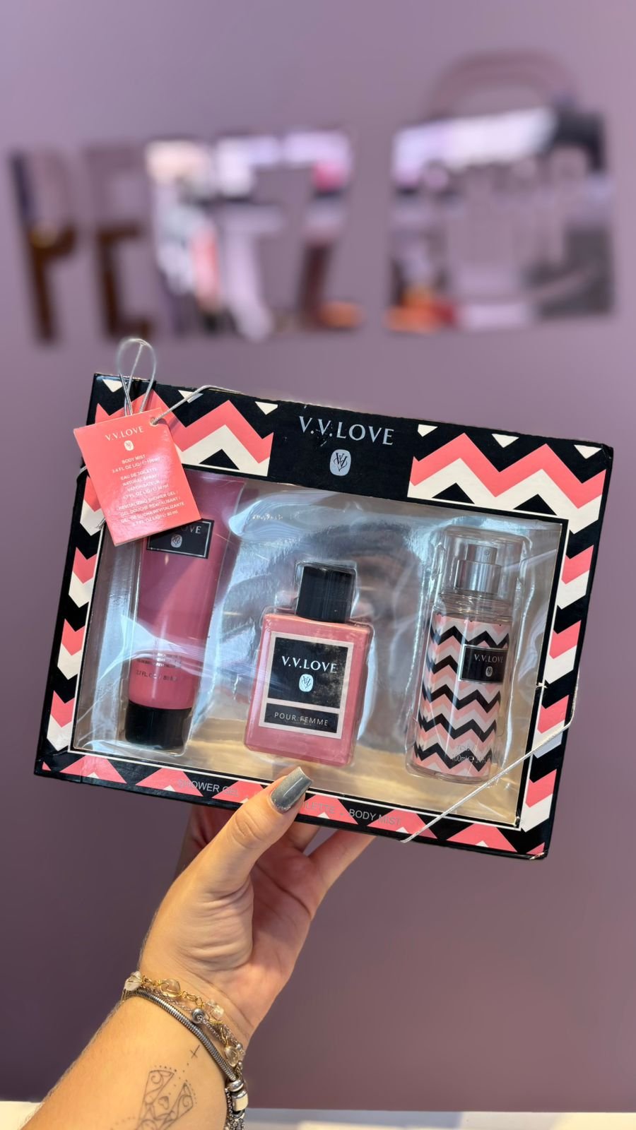 Kit com Body mist