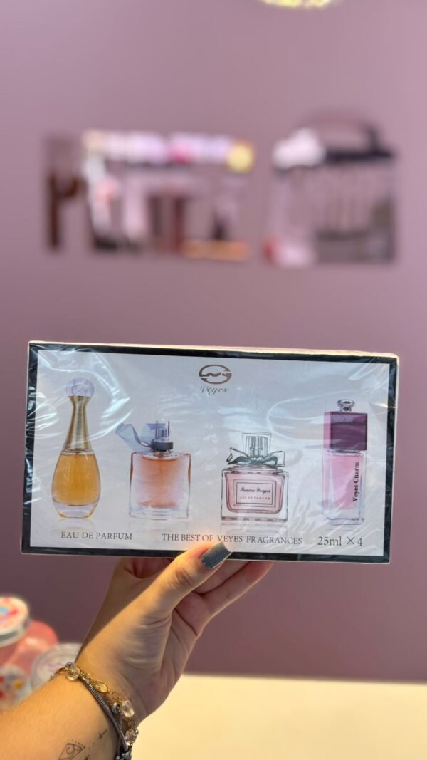 Kit de 4 Mini perfumes