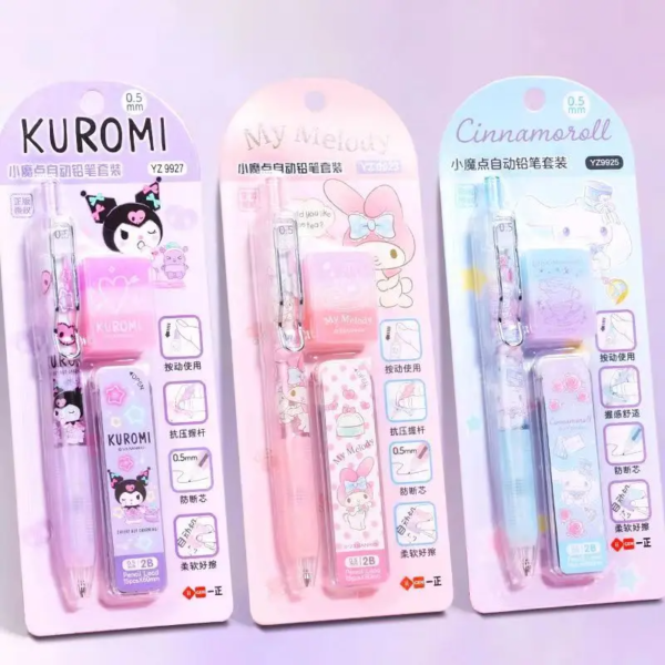 Kit de lápis mecânicos Sanrio com tema My Melody - Imagem 2