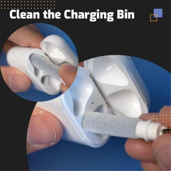 Caneta de Limpeza Multifuncional para Fones de Ouvido e Estojos - Imagem 3