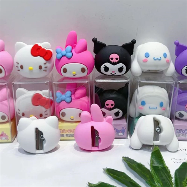 Apontador e borracha 2 em 1 com design temático Sanrio - Imagem 2