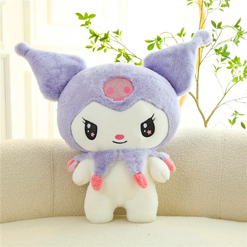 Pelúcia Sanrio Kuromi com 25 cm de altura