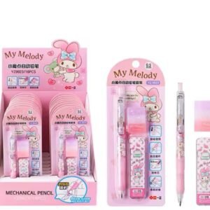 Kit de lápis mecânicos Sanrio com tema My Melody