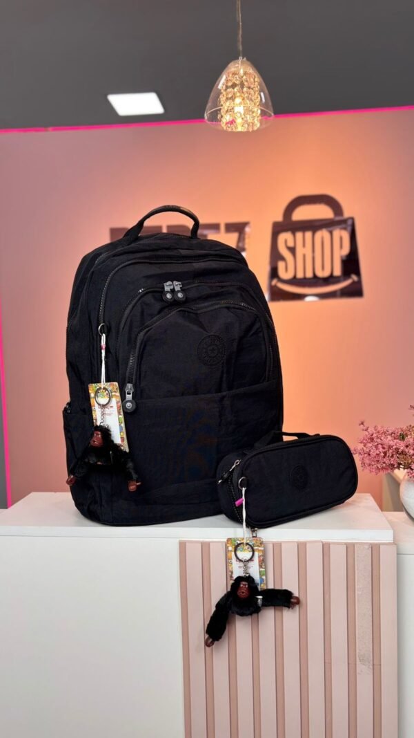 Conjunto Mochila + Estojo Kipling - Linha Premium - Imagem 2