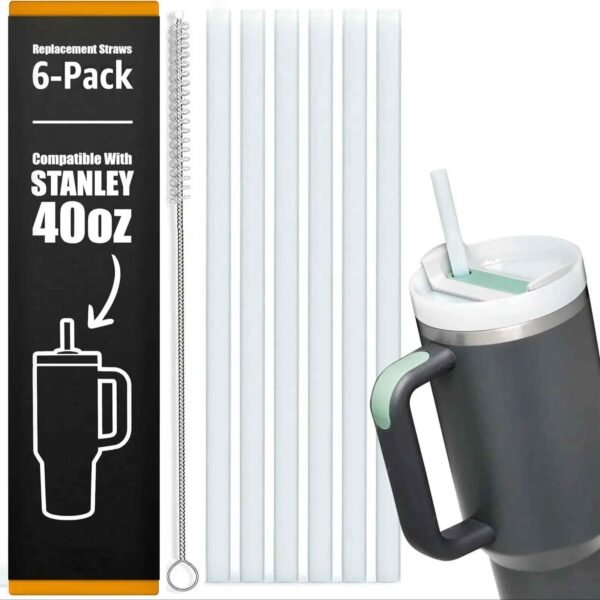 Pack de Canudos de Subtitução com Limpador - Copo Stanley