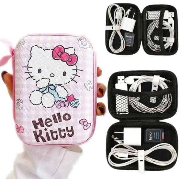 Organizador de Cabos e Acessórios HelloKitty