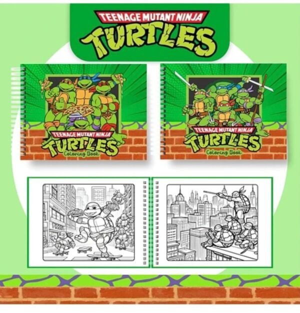 Livro de Colorir Turtles