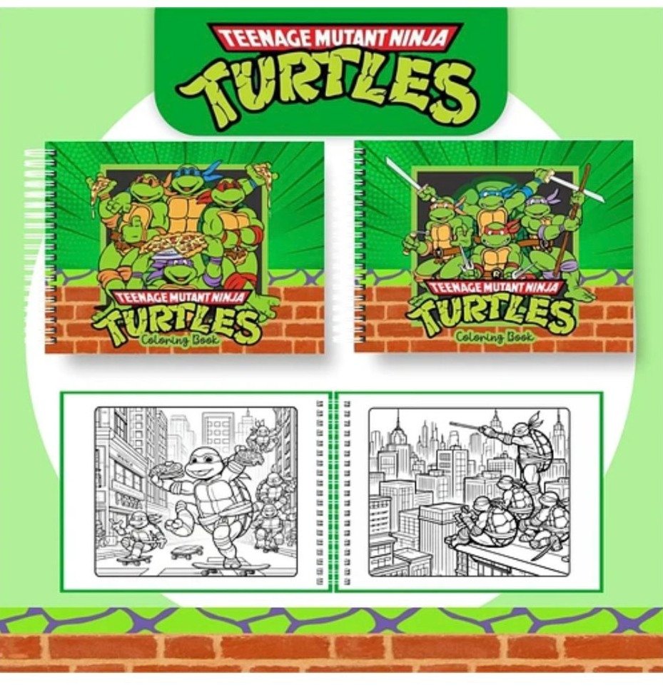 Livro de Colorir Turtles