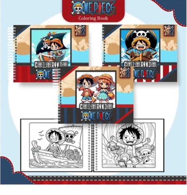 Livro de Colorir One Piece