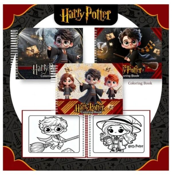 Livro de Colorir Harry Potter
