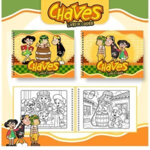 Livro de Colorir Chaves