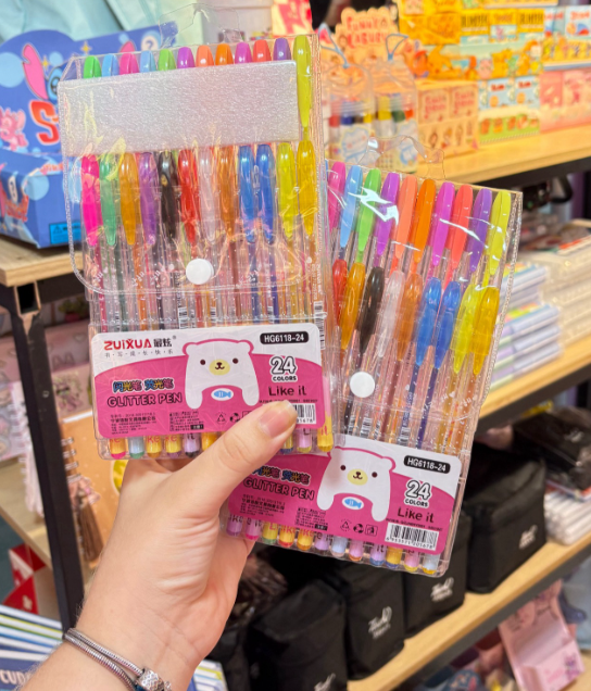 Glitter Pen 24 pcs