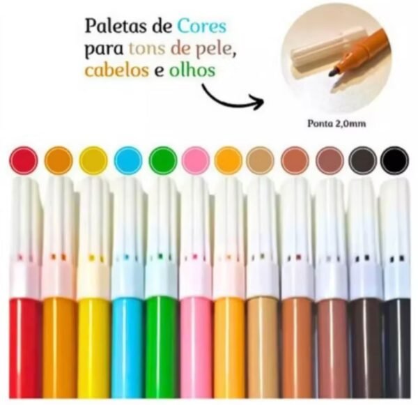 Canetas Hidrocor Compactor - Imagem 2