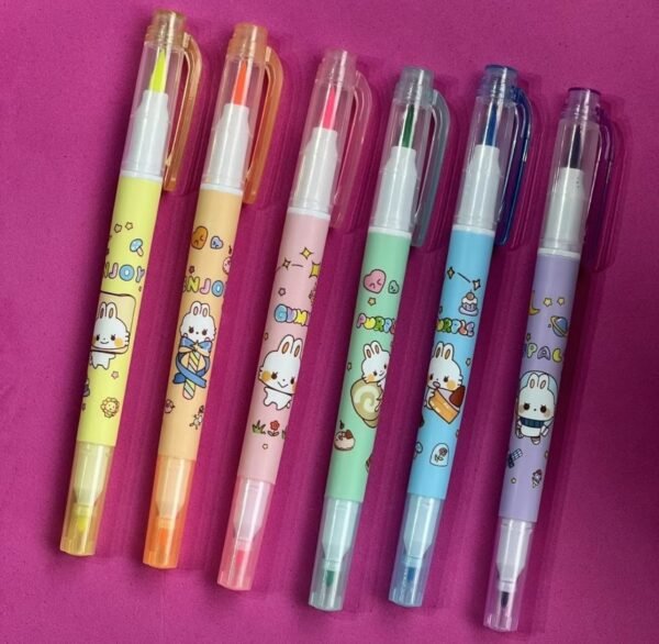 Kit Canetinhas Brush 6 tom Pastel - Imagem 3