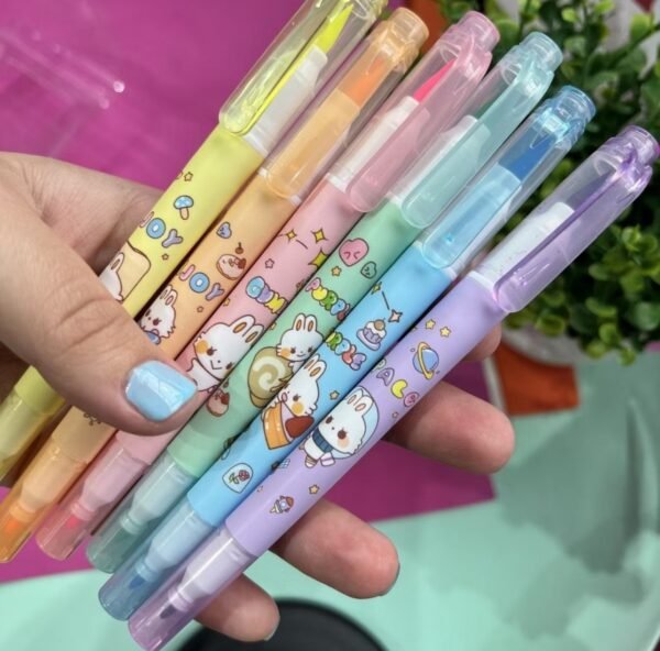 Kit Canetinhas Brush 6 tom Pastel - Imagem 2