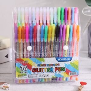 Kit Canetinhas com Glitter 36 cores