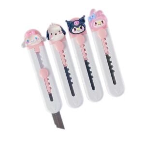 Estilete Escolar Turma Hello Kitty Kuromi My Melody Kawaii