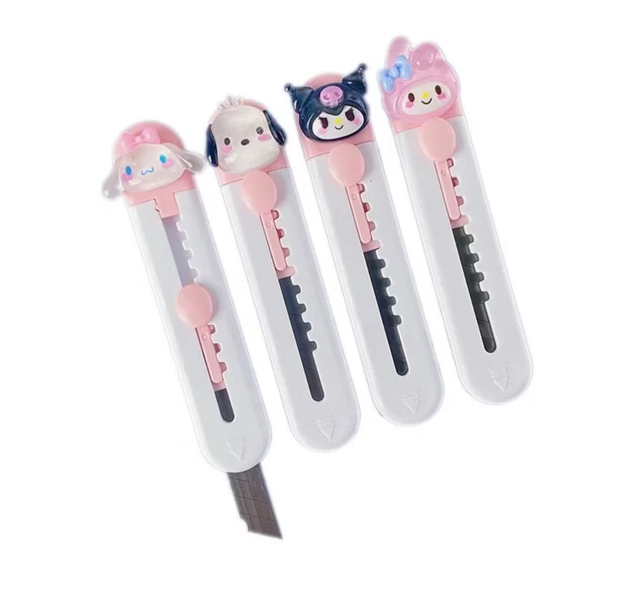 Estilete Escolar Turma Hello Kitty Kuromi My Melody Kawaii