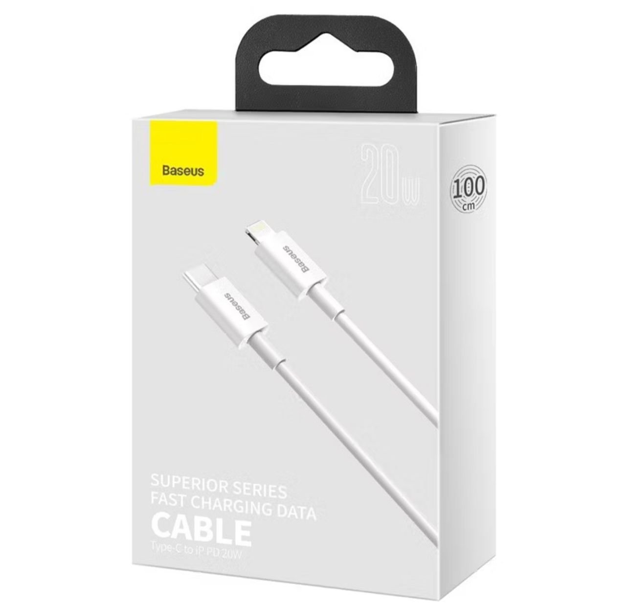 Cabo Baseus Type-C para iPhone 20W – 1 Metro